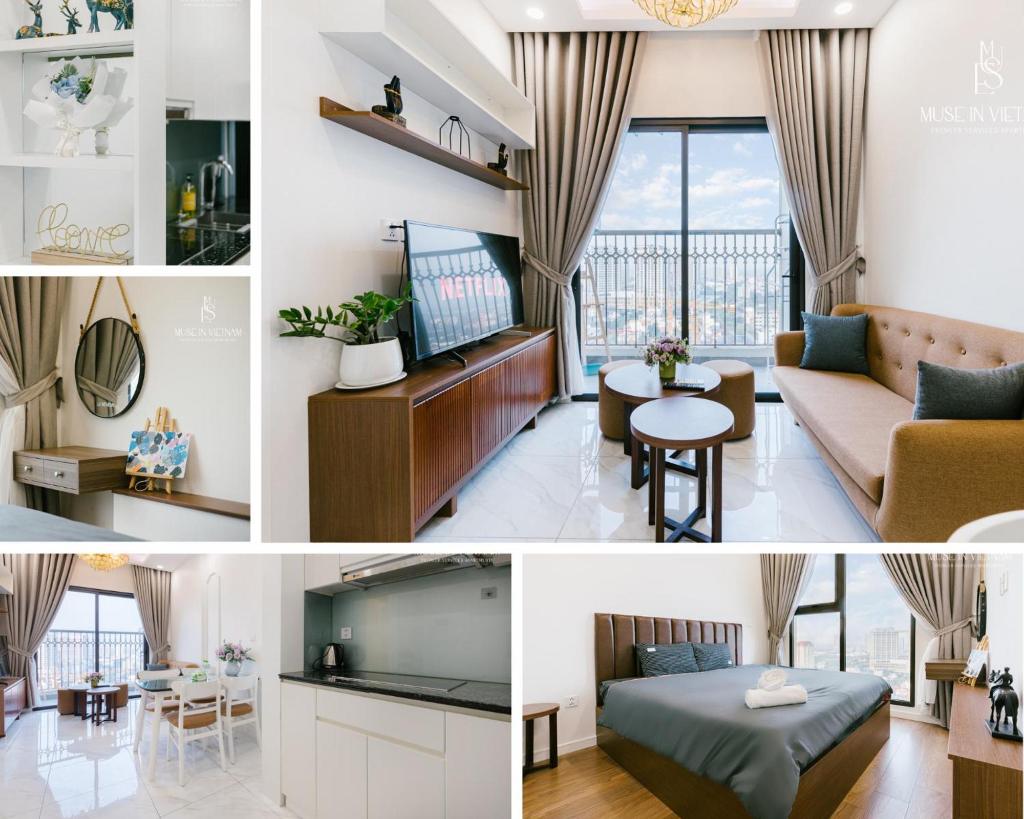 Muse Hanoi Lake View Luxury Apartment - D' Eldorado Номер фото